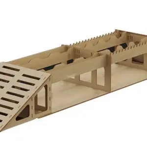 Crawler Obstacle “Plank Brdige” 1:24/1:18 (21 pieces)