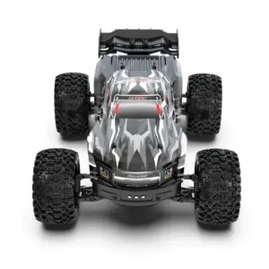 Rlaarlo 1/14 Hobby RC Brushed Monster Truck, 50-70 KPH RTR, #XDKJ-005 – Black