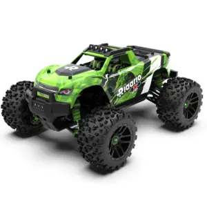 Rlaarlo 1/18 RC Monster Truck with 2 Batteries, XDKJ-021 Green