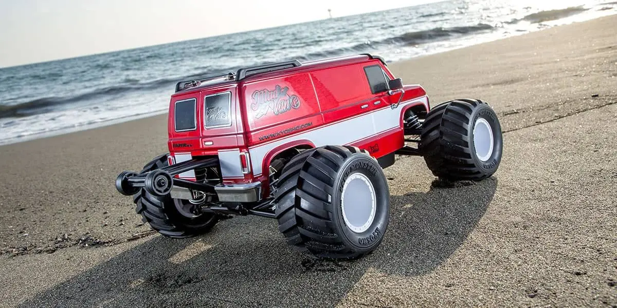Kyosho MadVan VE 4WD Fazer MK2 1:10 Readyset - T1 Red – RC Monster Trucks