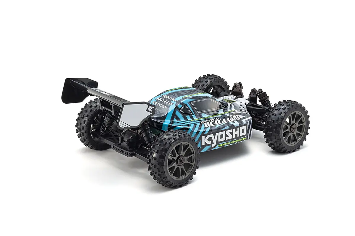 Kyosho Inferno Neo VE 4.0 1:8 RC Brushless EP Readyset - T2 White – RC Nitro Car – view 2