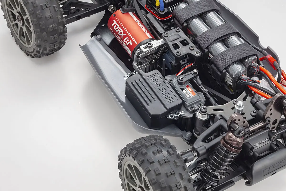 Kyosho Inferno Neo VE 4.0 1:8 RC Brushless EP Readyset - T2 White – RC Nitro Car – view 5
