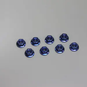 Flanged Nuts m4x4.5mm (10) Kyosho