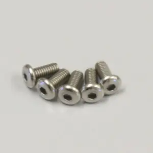 Hex Button Screws Titanium m2.6x6mm (5) Kyosho