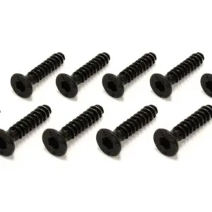 Flat Head Tp Screws Hex m2.6x12mm (10) Kyosho