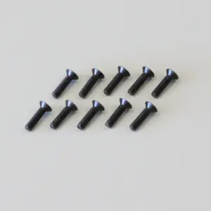 Hex Flat Head Screws 3x12mm (10)