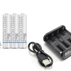 COMBO Speed House Mini-Z AAA & USB Charger (71998B + 72211)