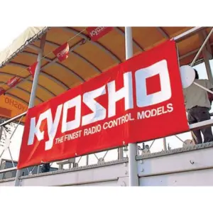 Kyosho Large Track Banner (600x1800mm) Polyester