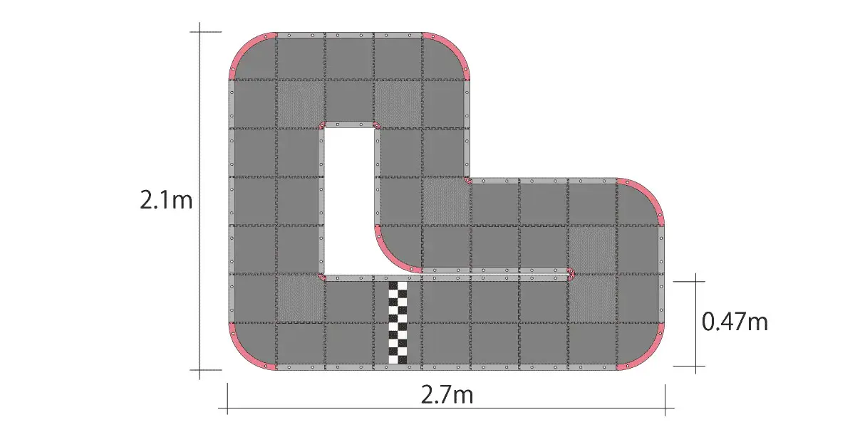 Kyosho Mini-Z Grand Prix Circuit 30 Urethane (48pcs - 30x30)