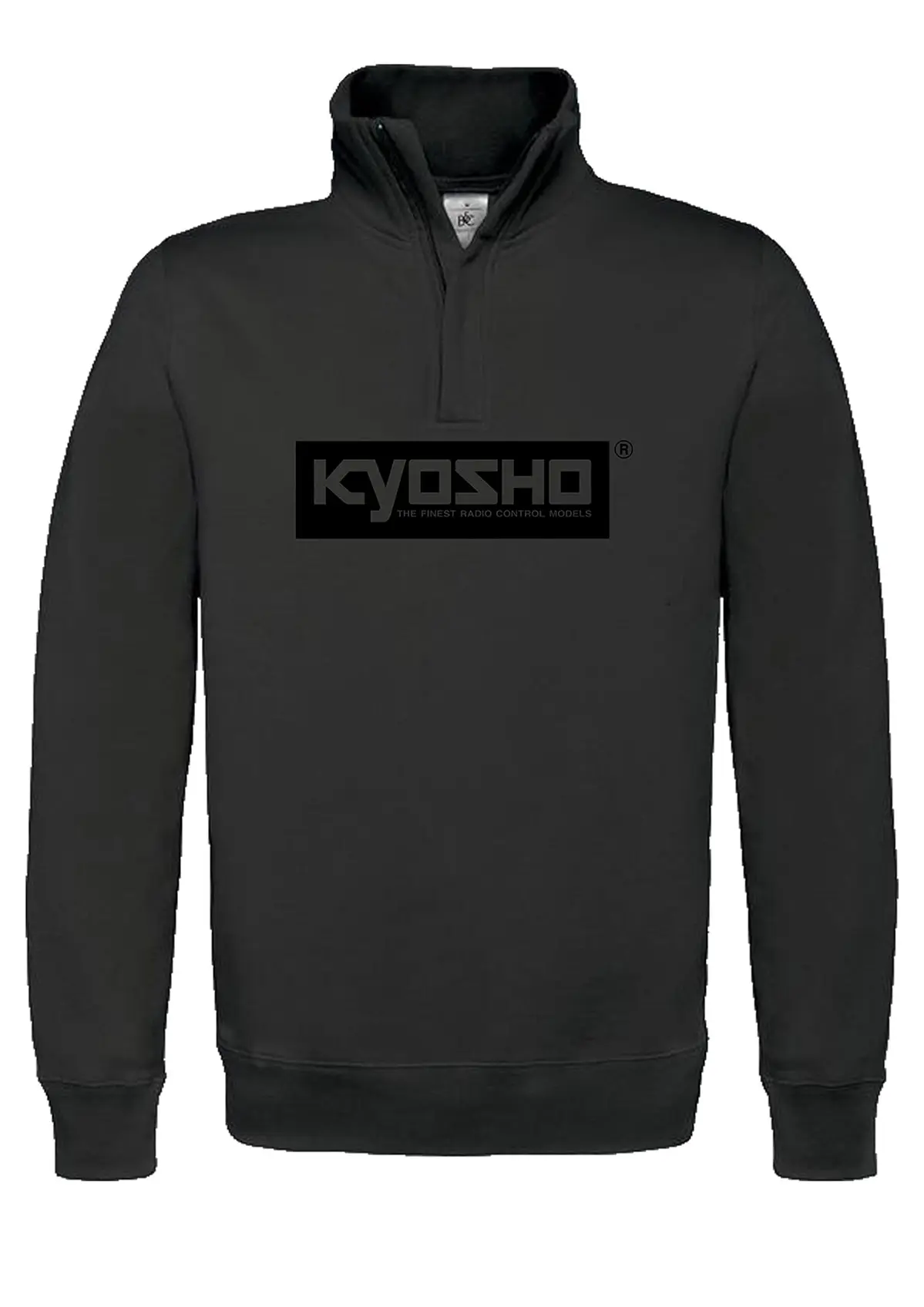 Kyosho Zip Up Sweatshirt K24 Black - M