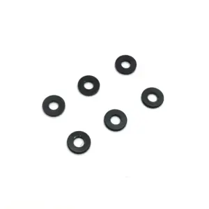 Kyosho Black Anodized Washer 3x7x1mm. (6)