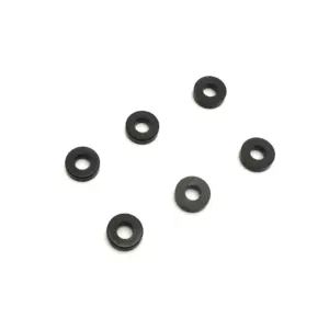 Kyosho Black Anodized Washer 3x7x2mm. (6)