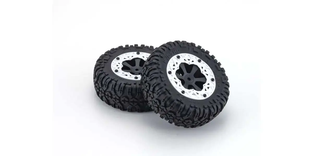 Pre-Glued Tires Kyosho EZ Series Axxe 1:10 EP (2)