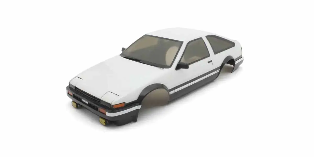 Kyosho Fazer Fzd2 1:10 Toyota Sprinter Trueno Ae86 Clear Body Set
