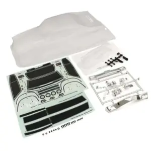 Kyosho Fazer Fz02 1:10 Chevy Chevelle R Ss 454 Ls6 Clear Body Set