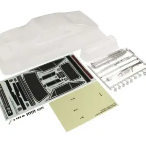 Kyosho Fazer Fz02 1:10 Dodge Charger 1970 Clear Body Set