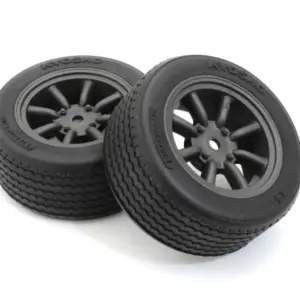 Pre-Glued Tc Tyres Fz02 M8s Watanabe Wheel 1:10 Fazer 2.0 (2)