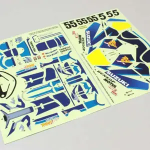 Kyosho Hanging-on Racer Suzuki RGV-I Decal Sheet