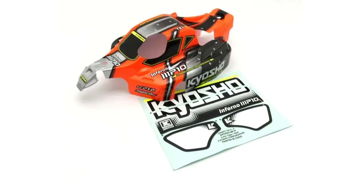 Bodyshell Kyosho 1:8 Inferno Mp10 Readyset - Orange