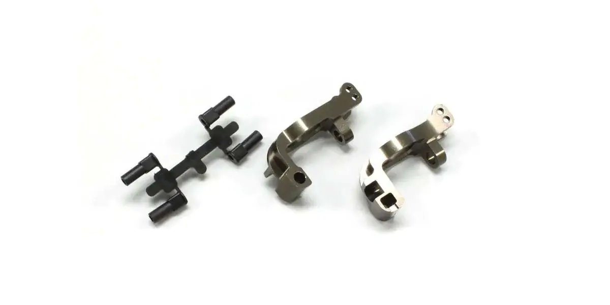 Front Hub Carrier Set Kyosho Inferno Mp9-Mp10 Aluminium - 16 Deg.