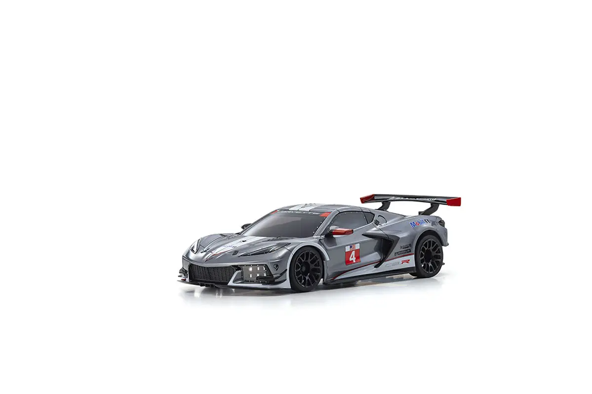 Kyosho Autoscale Mini-Z Chevrolet Corvette C8r Gun Metal/White (W-Mm)