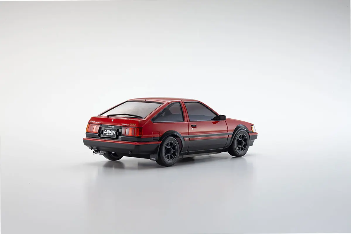 Kyosho Autoscale Mini-Z Toyota Corolla Levin Ae86 Red-Black (Ma020) – view 2