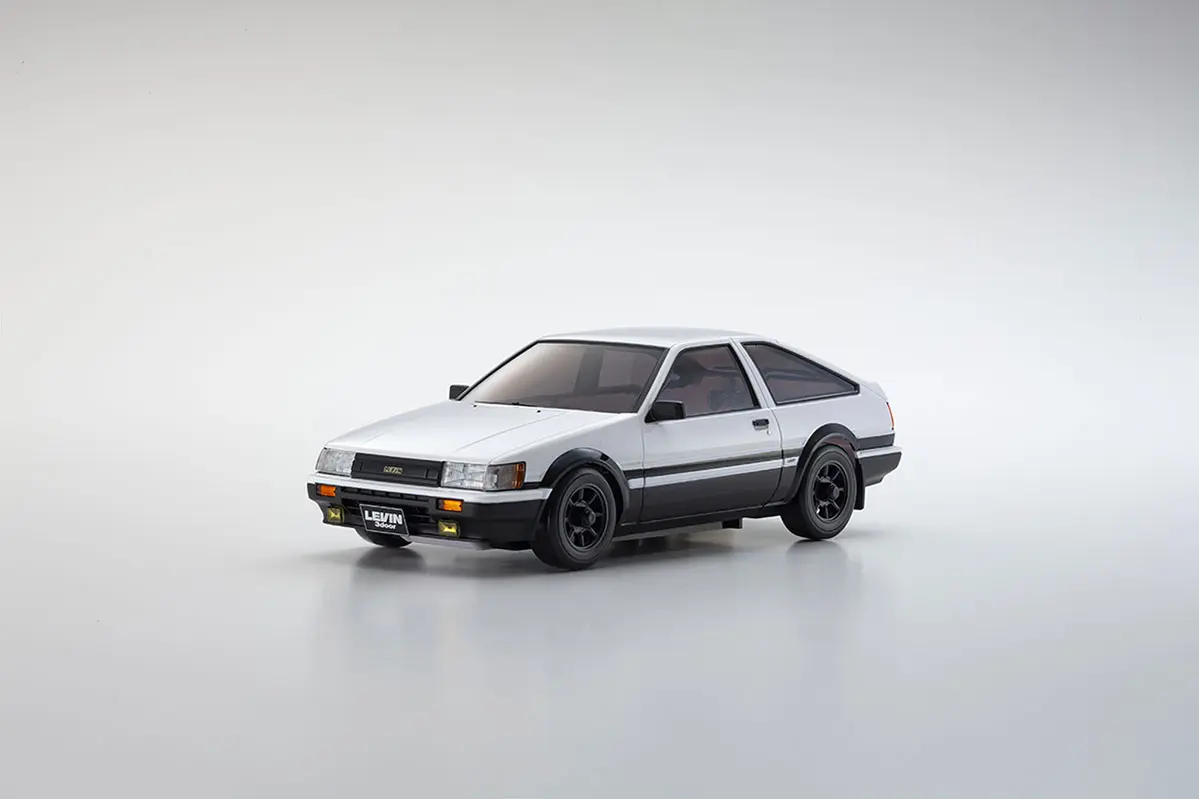 Kyosho Autoscale Mini-Z Toyota Corolla Levin Ae86 White-Black (Ma020) – view 2