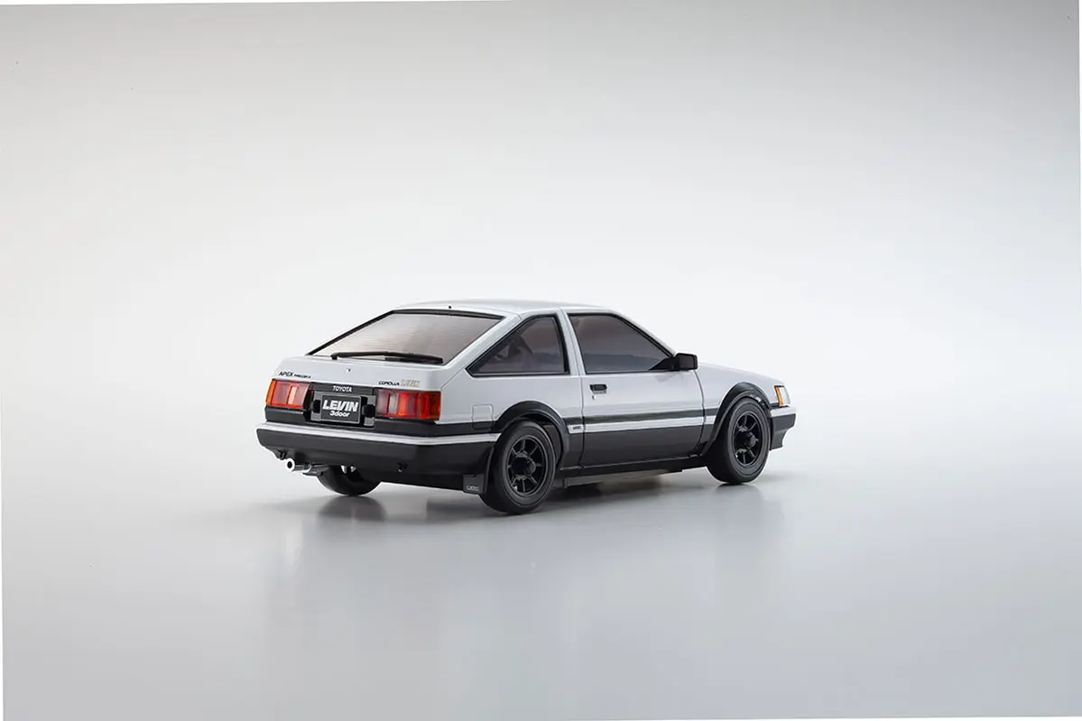Kyosho Autoscale Mini-Z Toyota Corolla Levin Ae86 White-Black (Ma020) – view 5