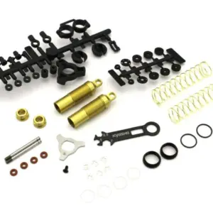 Rear Shock Set Kyosho Turbo Optima – Mid (2) Gold