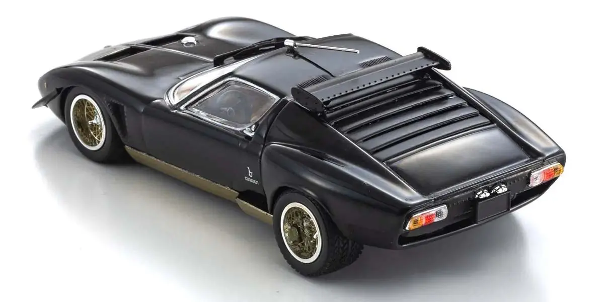 Kyosho 1:43 Lamborghini Miura SVR 1970 Black-Gold – view 10
