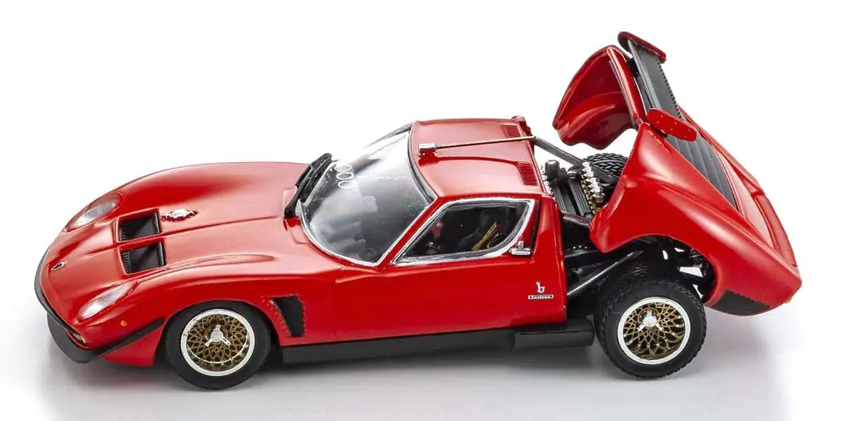 Kyosho 1:43 Lamborghini Miura SVR 1970 Red – view 3