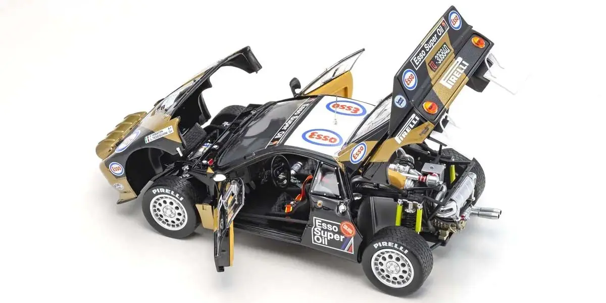 Kyosho 1:18 Lancia Rally 037 F.Tabaton Targa Florio 1985 Esso Nr.3 – view 8