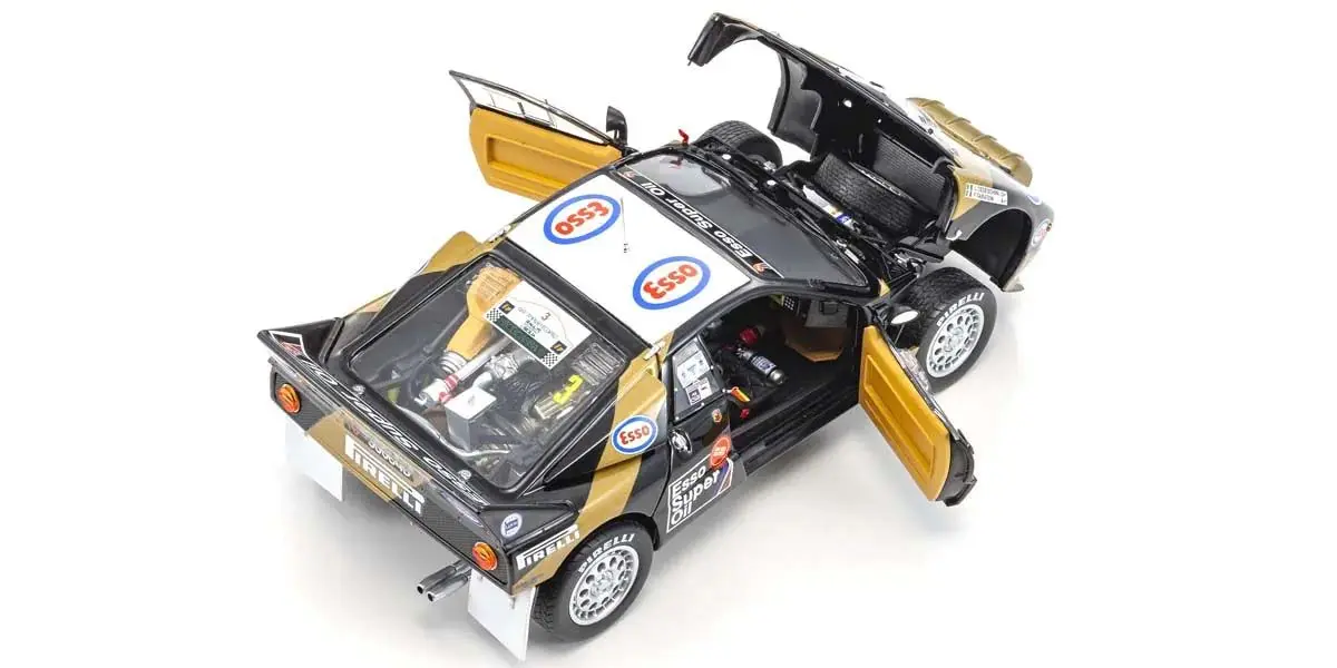 Kyosho 1:18 Lancia Rally 037 F.Tabaton Targa Florio 1985 Esso Nr.3 – view 9