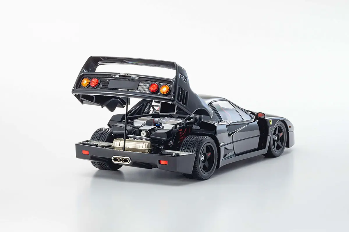 Kyosho 1:18 Ferrari F40 Black 1987 Die-Cast Collection – view 15
