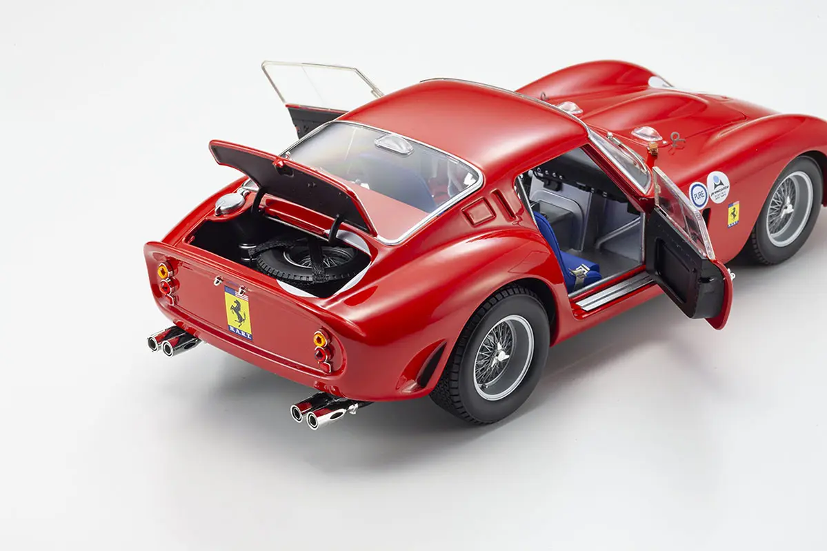 Kyosho 1:18 Ferrari 250 Gto Daytona 3h 1st Oa 1963 nr.18 – view 3
