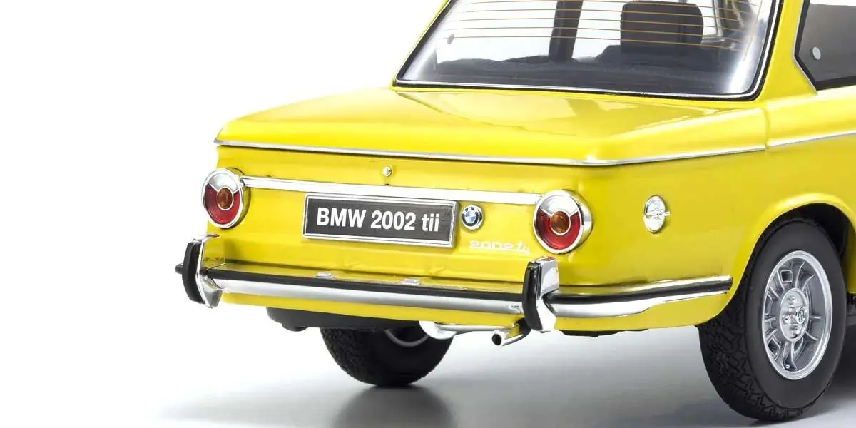 Kyosho 1:18 BMW 2002 Tii 1972 Yellow – view 4