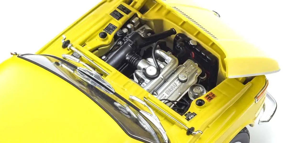 Kyosho 1:18 BMW 2002 Tii 1972 Yellow – view 5