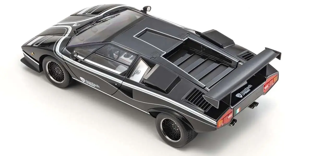 Kyosho 1:12 Lamborghini Countach Lp500r 1982 Black – view 3