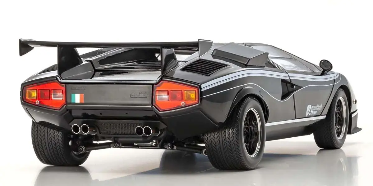 Kyosho 1:12 Lamborghini Countach Lp500r 1982 Black – view 17