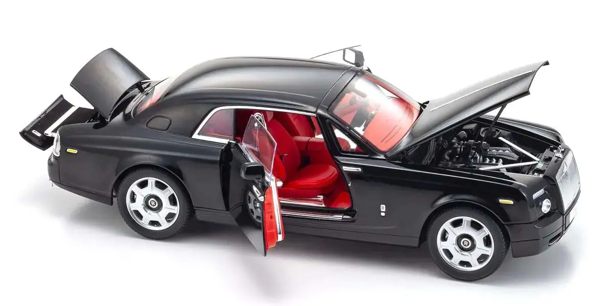 Kyosho 1:18 Rolls-Royce Phantom Coupé 2008 Diamond Black – view 4