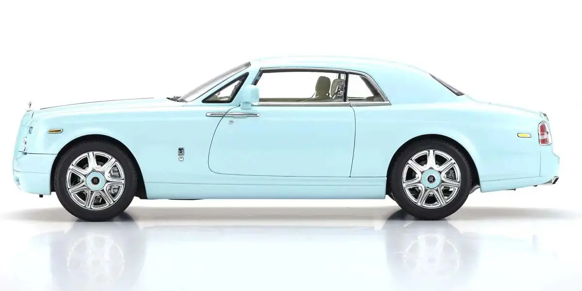 Kyosho 1:18 Rolls-Royce Phantom Coupé 2008 Turquoise – view 3