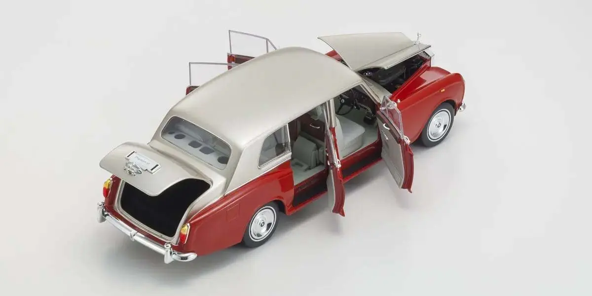 Kyosho 1:18 Rolls-Royce Phantom Vi Ewb 1968 Red-Light Beige – view 8