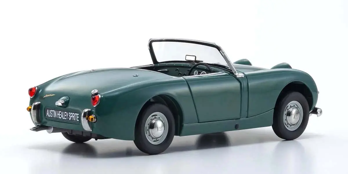 Kyosho 1:18 Austin Healey Sprite 1958 Leaf Green – view 2