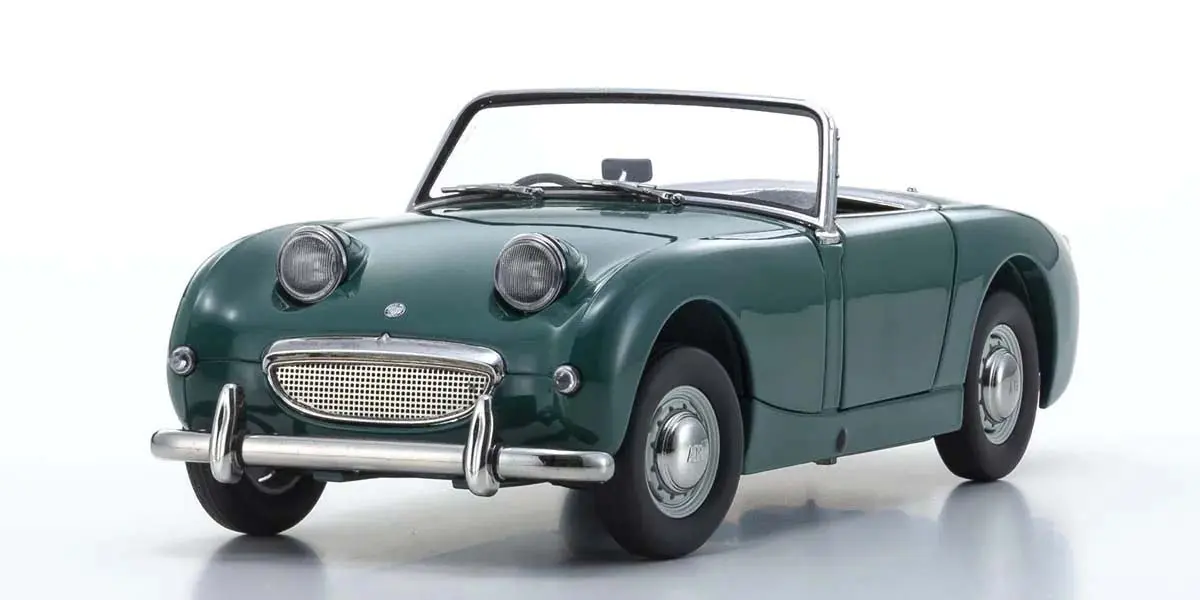 Kyosho 1:18 Austin Healey Sprite 1958 Leaf Green – view 3