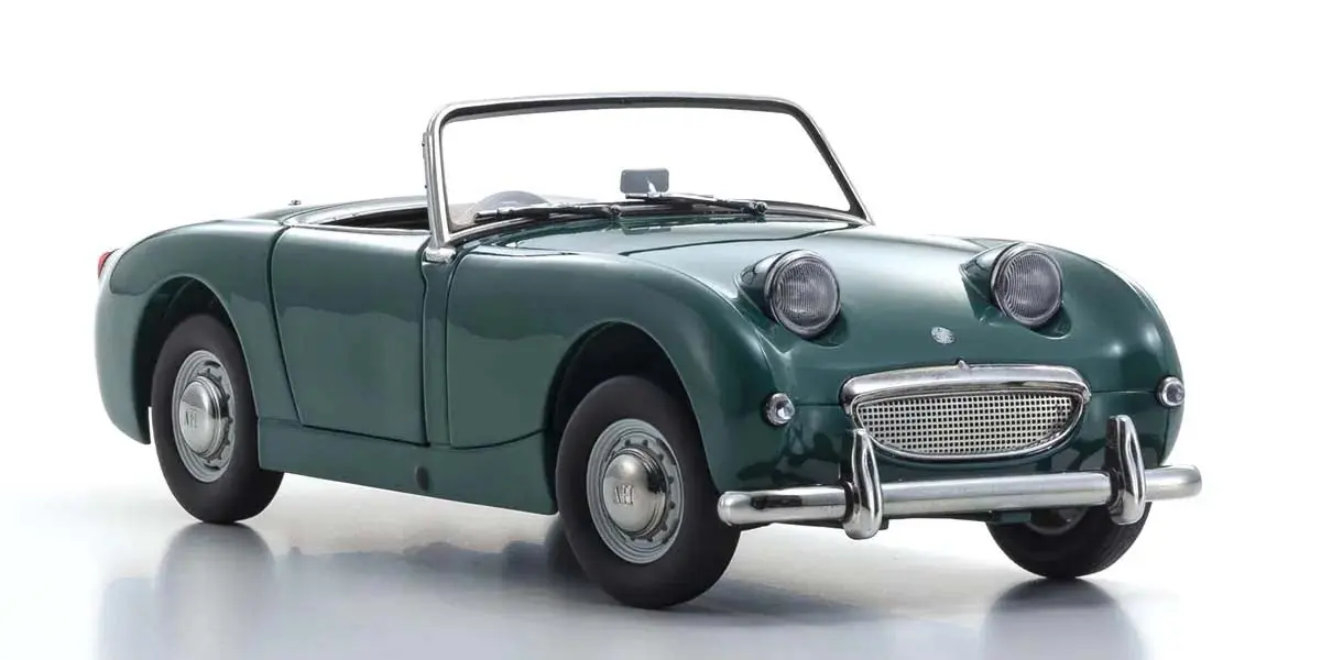 Kyosho 1:18 Austin Healey Sprite 1958 Leaf Green – view 4