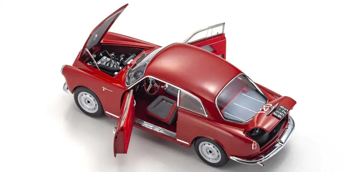 Kyosho 1:18 Alfa Romeo Giuletta Sv Mille Miglia 1956 nr.120 – view 4