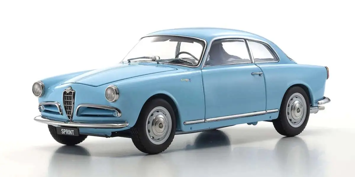Kyosho 1:18 Alfa Romeo Giuletta Sv Targa Florio 1957 nr.24 – view 2