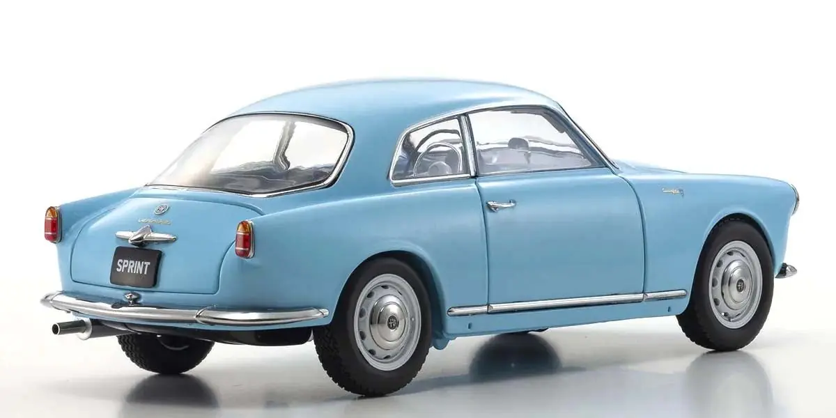 Kyosho 1:18 Alfa Romeo Giuletta Sv Targa Florio 1957 nr.24 – view 3