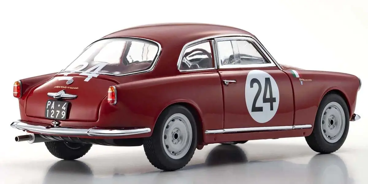 Kyosho 1:18 Alfa Romeo Giuletta Sv Targa Florio 1957 nr.24 – view 9