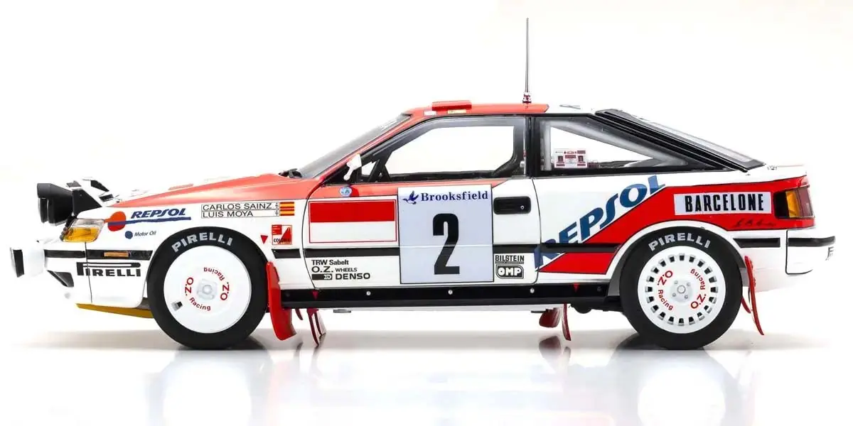 Kyosho 1:18 Toyota Celica Gt-Four c.sainz Winner Monte Carlo1991 Nr2 – view 3